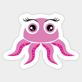 Cute Octopus Sticker